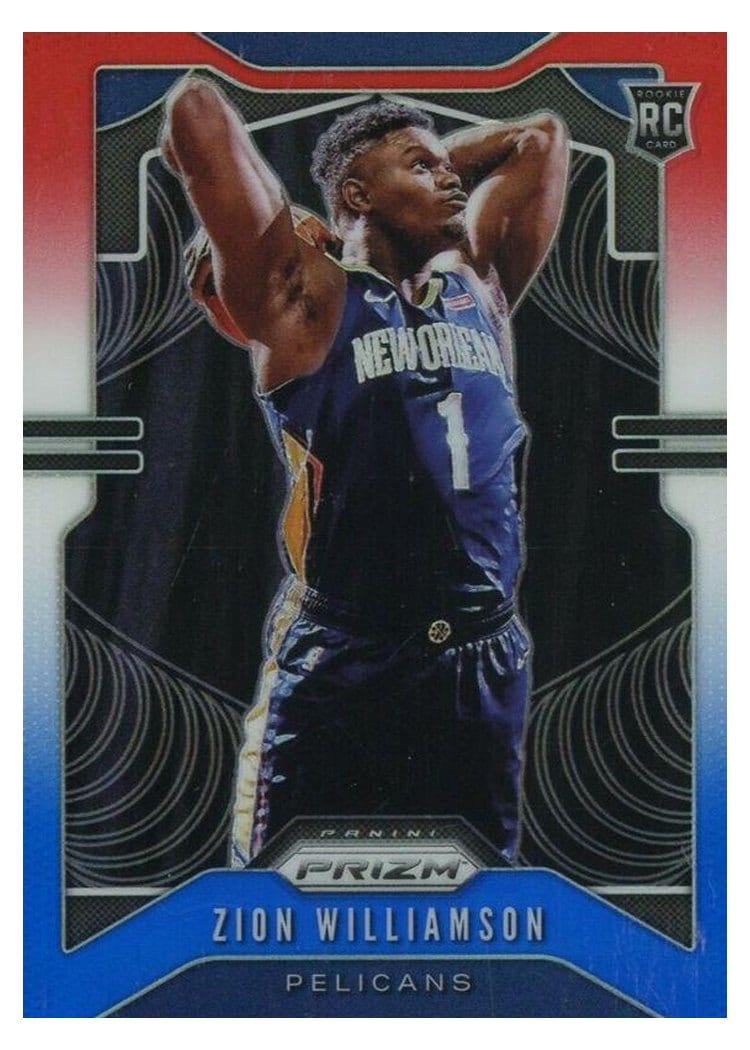 2019 Panini Prizm Zion Williamson #248 card