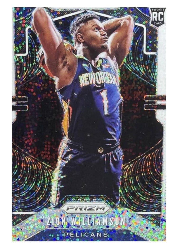 2019 Panini Prizm Zion Williamson #248 card