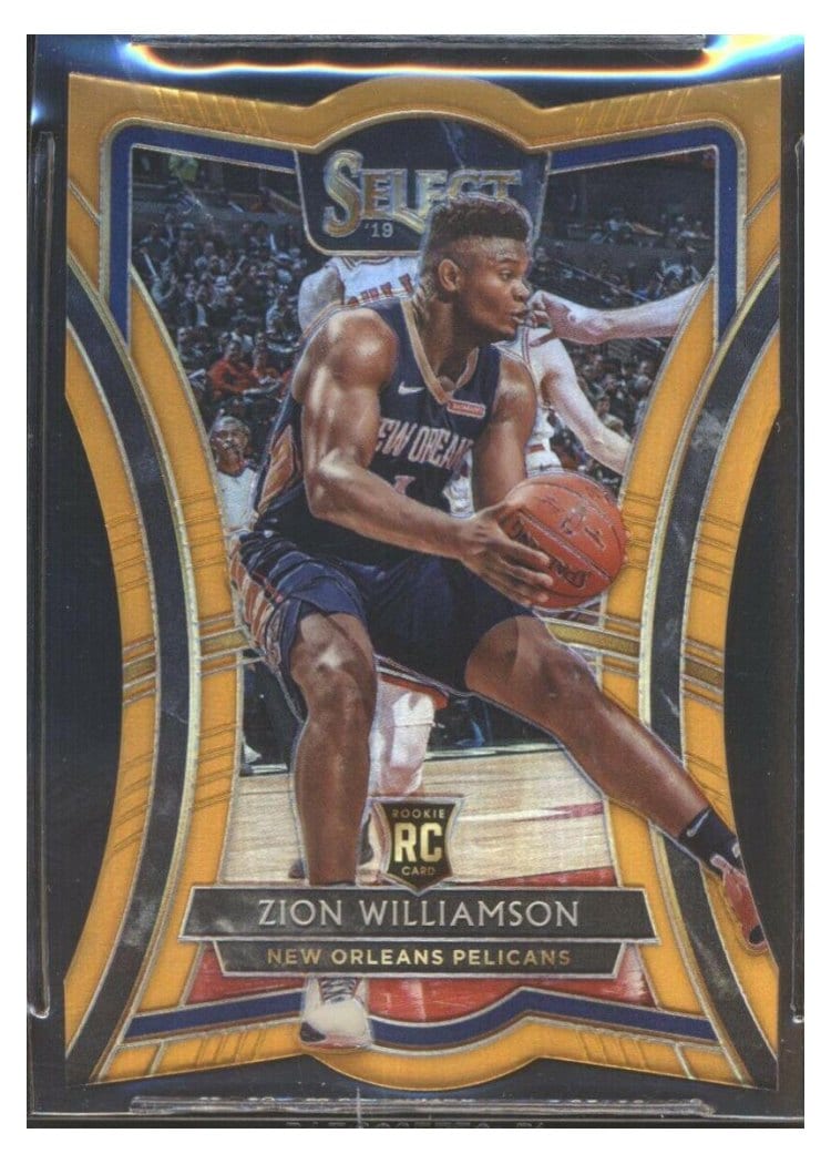 2019 Panini Select Zion Williamson #199 card