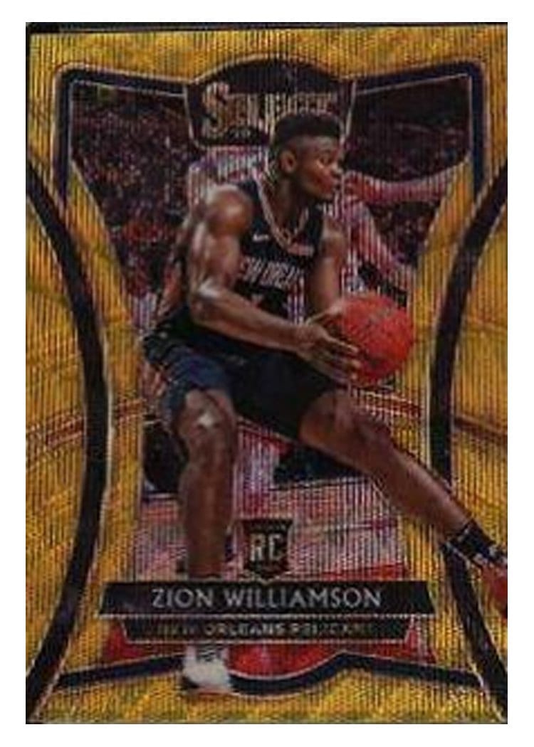 2019 Panini Select Zion Williamson #199 card