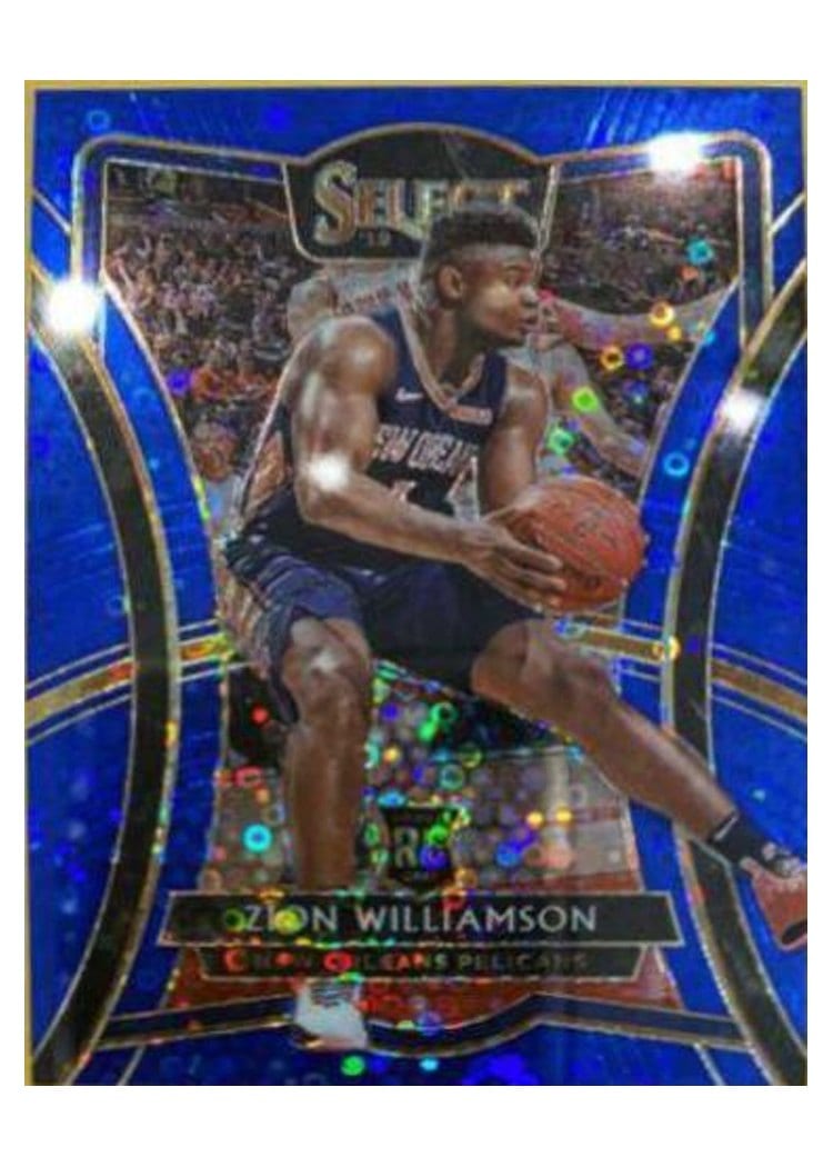 2019 Panini Select Zion Williamson #199 card