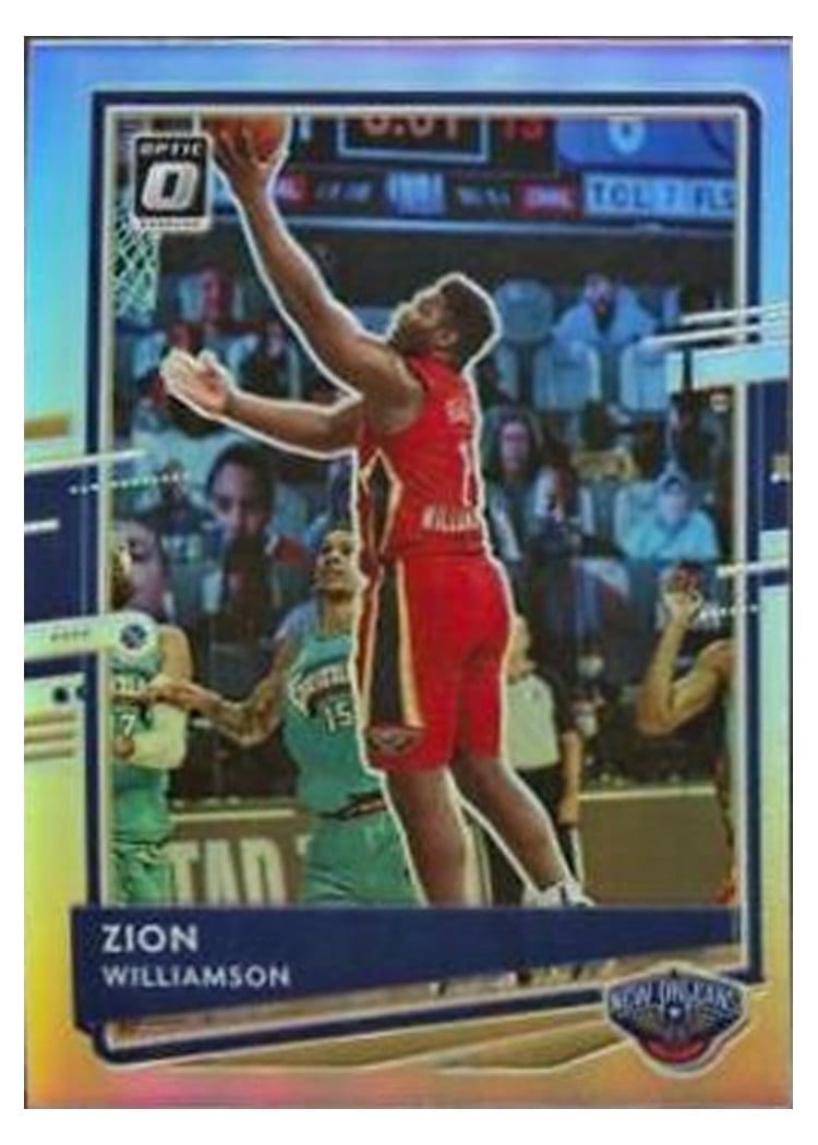 2020-21 Donruss Optic Base Set Zion Williamson #40 card