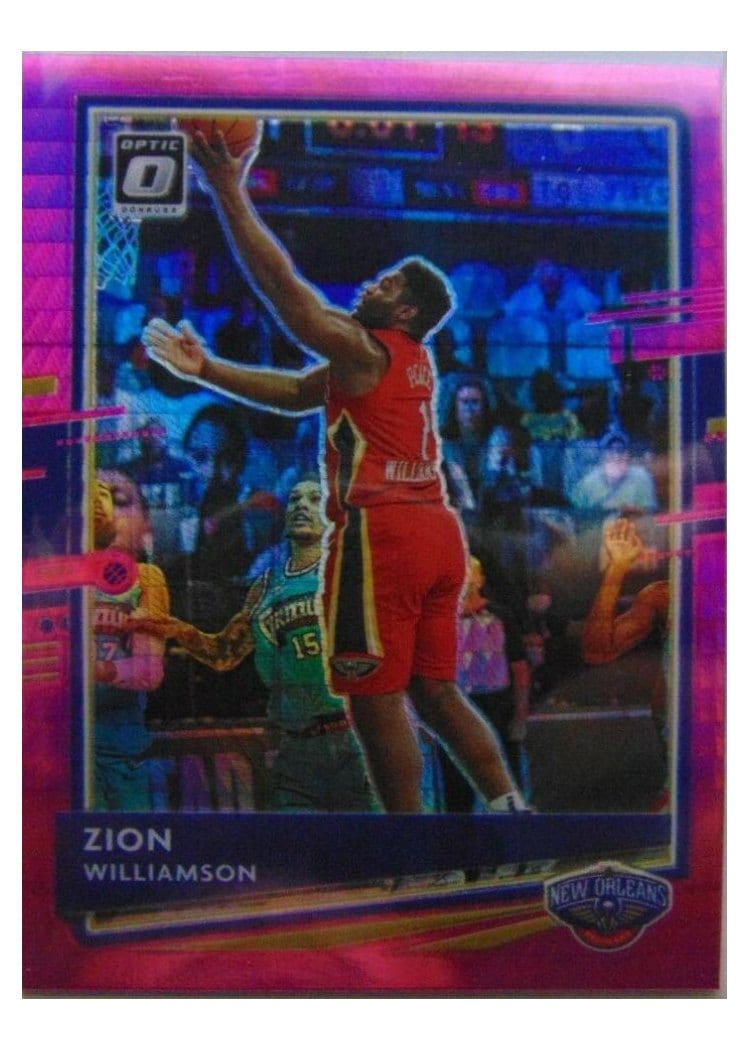 2020-21 Donruss Optic Base Set Zion Williamson #40 card