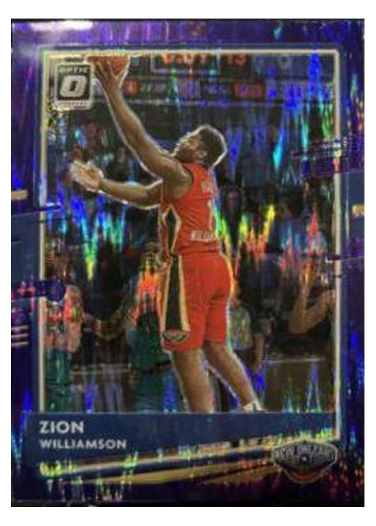 2020-21 Donruss Optic Base Set Zion Williamson #40 card