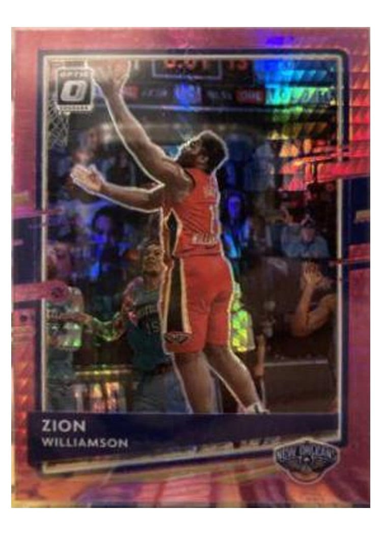 2020-21 Donruss Optic Base Set Zion Williamson #40 card