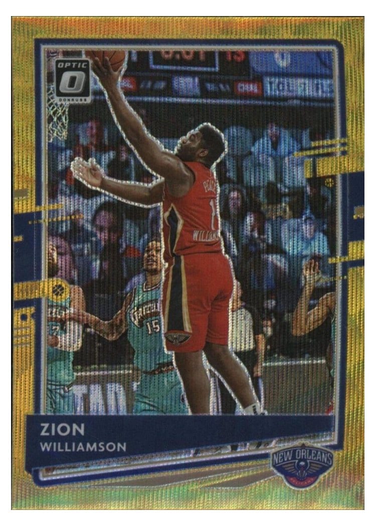 2020-21 Donruss Optic Base Set Zion Williamson #40 card
