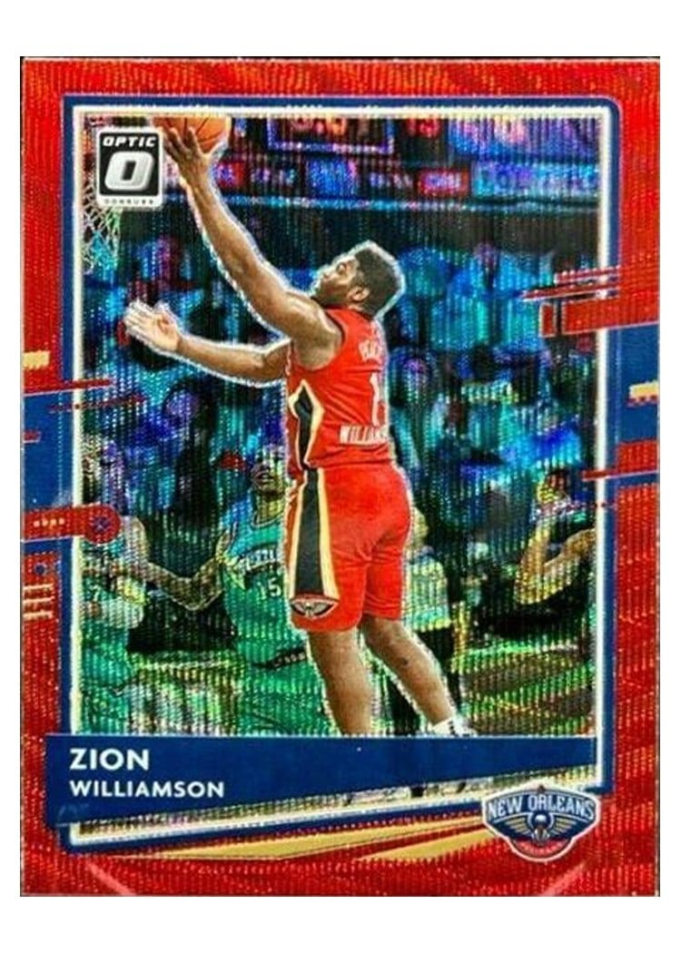 2020-21 Donruss Optic Base Set Zion Williamson #40 card