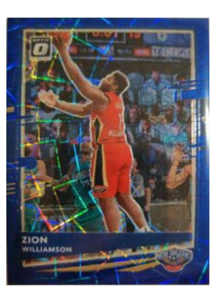 2020-21 Donruss Optic Base Set Zion Williamson #40 card
