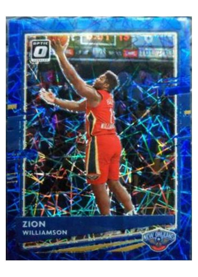 2020-21 Donruss Optic Base Set Zion Williamson #40 card