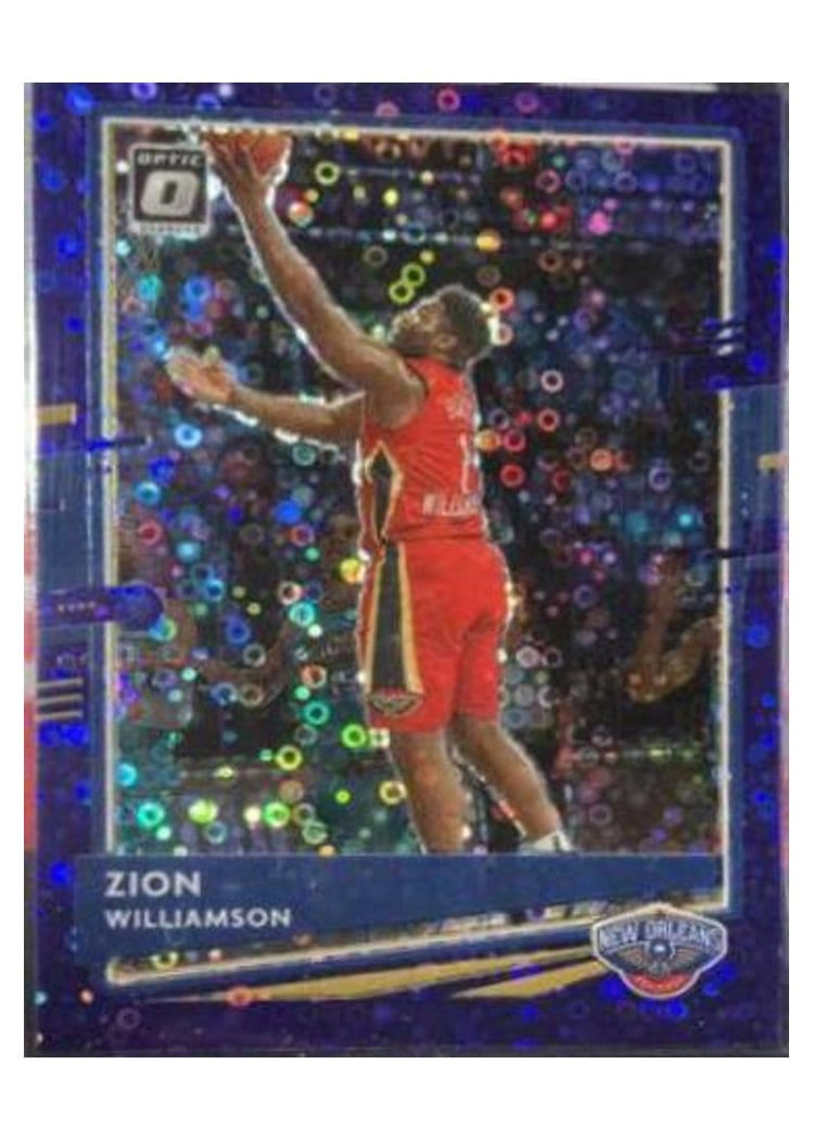 2020-21 Donruss Optic Base Set Zion Williamson #40 card