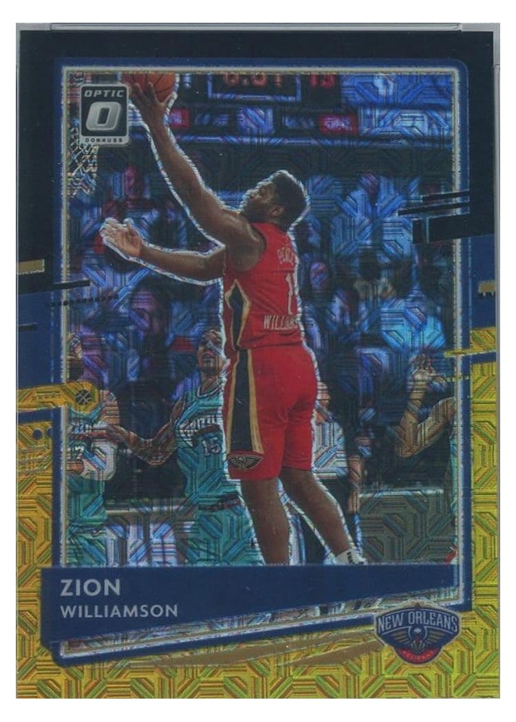 2020-21 Donruss Optic Base Set Zion Williamson #40 card