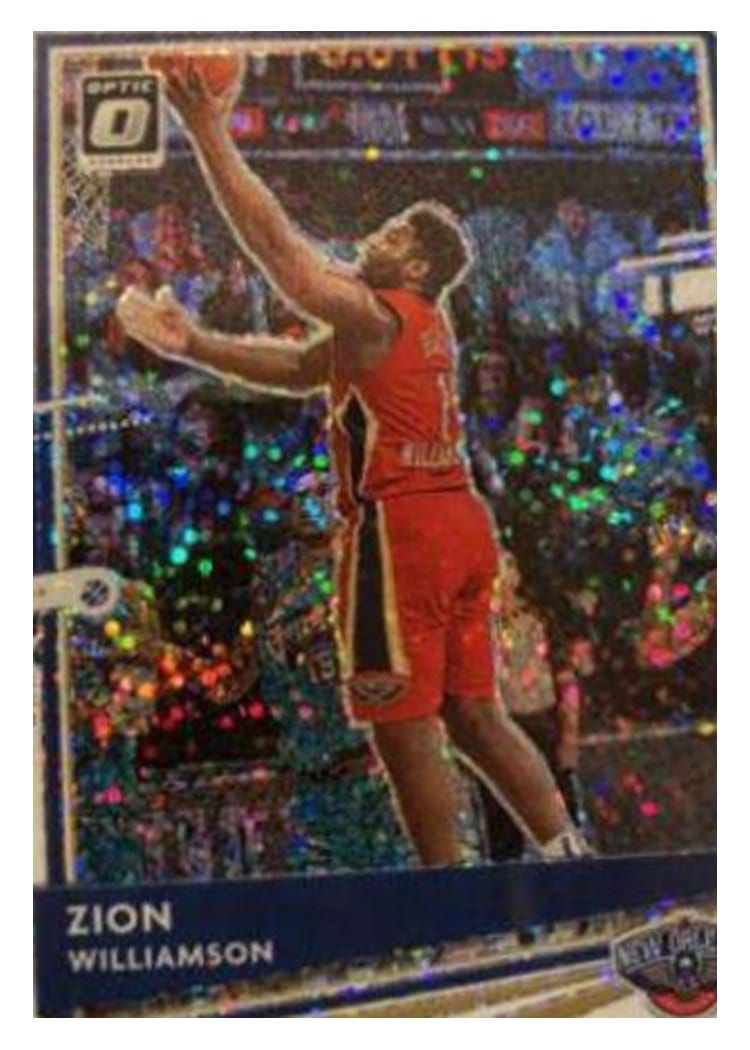 2020-21 Donruss Optic Base Set Zion Williamson #40 card