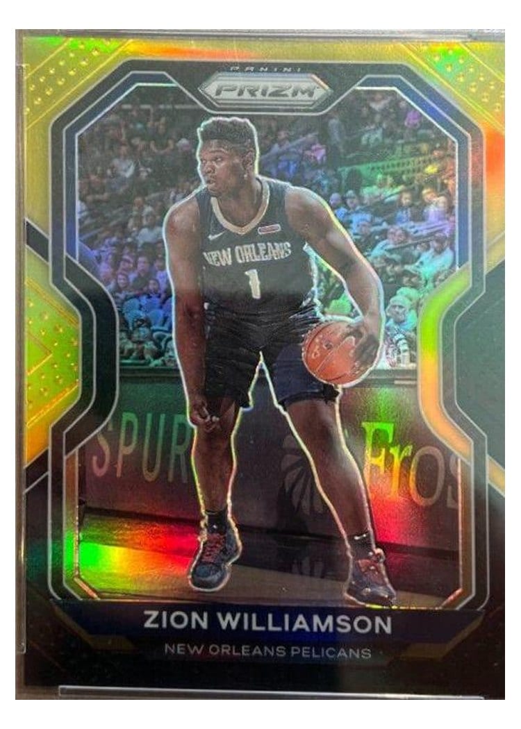2020-21 Panini Prizm Base Set Zion Williamson #185 card