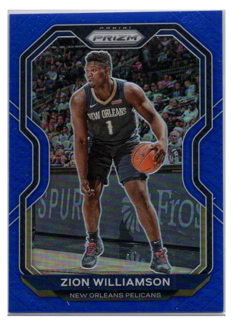 2020-21 Panini Prizm Base Set Zion Williamson #185 card