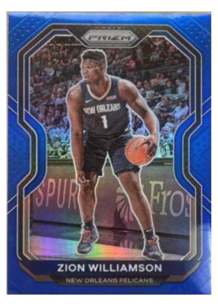 2020-21 Panini Prizm Base Set Zion Williamson #185 card