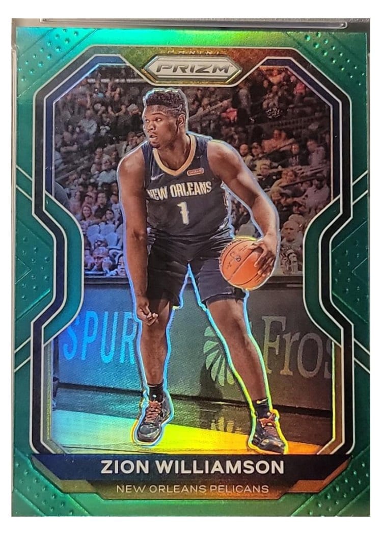 2020-21 Panini Prizm Base Set Zion Williamson #185 card