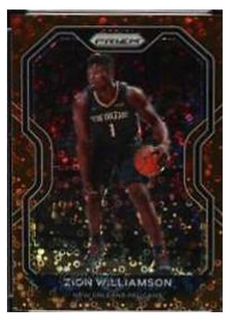 2020-21 Panini Prizm Base Set Zion Williamson #185 card