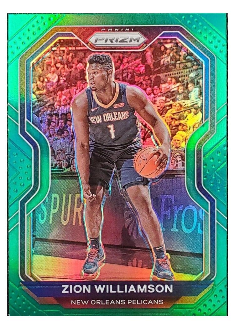 2020-21 Panini Prizm Base Set Zion Williamson #185 card