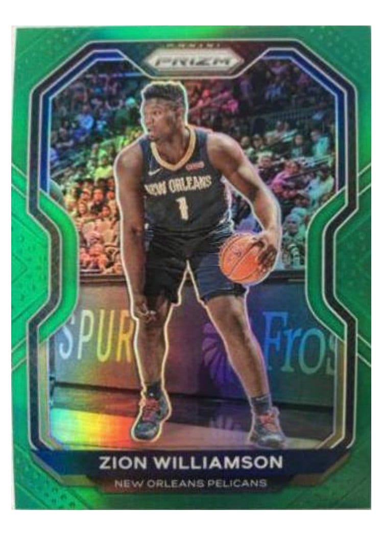 2020-21 Panini Prizm Base Set Zion Williamson #185 card
