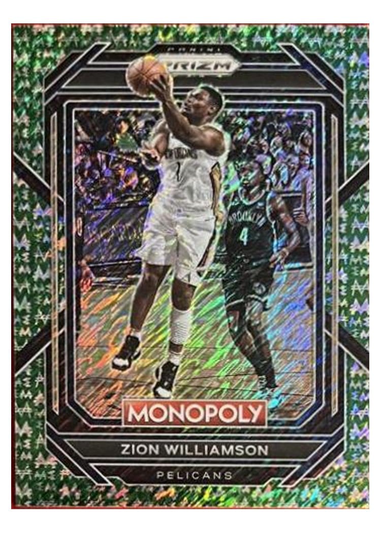 2020-21 Panini Prizm Base Set Zion Williamson #185 card