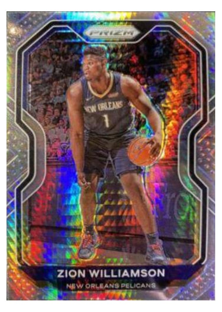 2020-21 Panini Prizm Base Set Zion Williamson #185 card