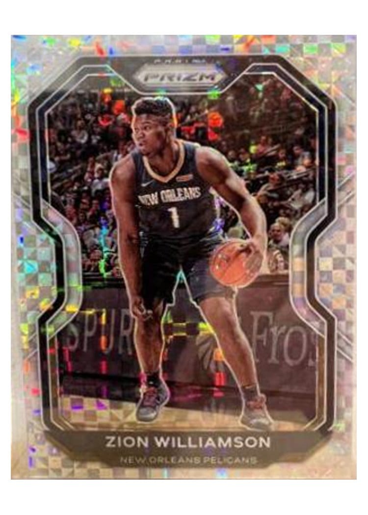 2020-21 Panini Prizm Base Set Zion Williamson #185 card