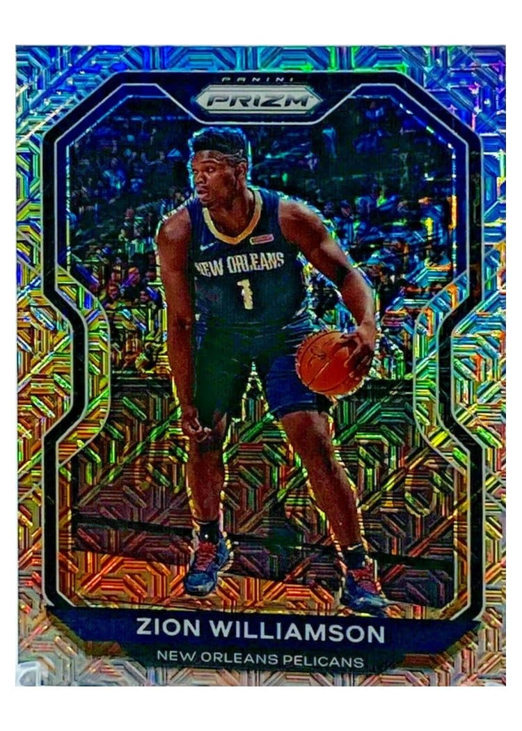 2020-21 Panini Prizm Base Set Zion Williamson #185 card