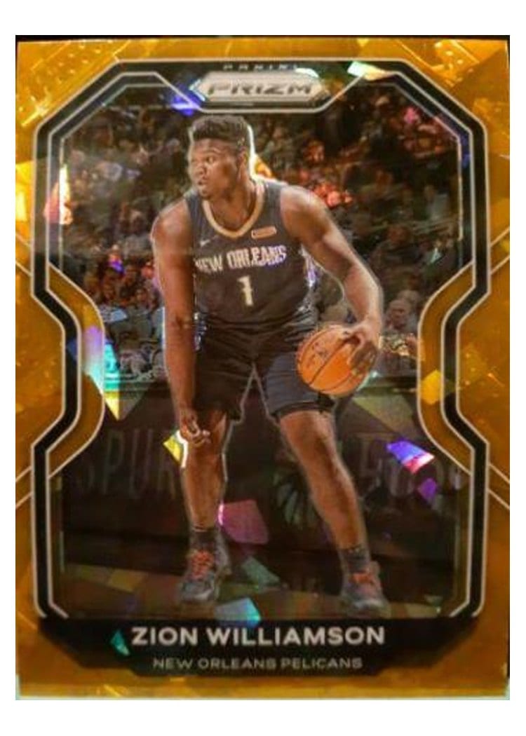2020-21 Panini Prizm Base Set Zion Williamson #185 card