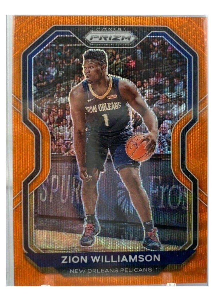2020-21 Panini Prizm Base Set Zion Williamson #185 card
