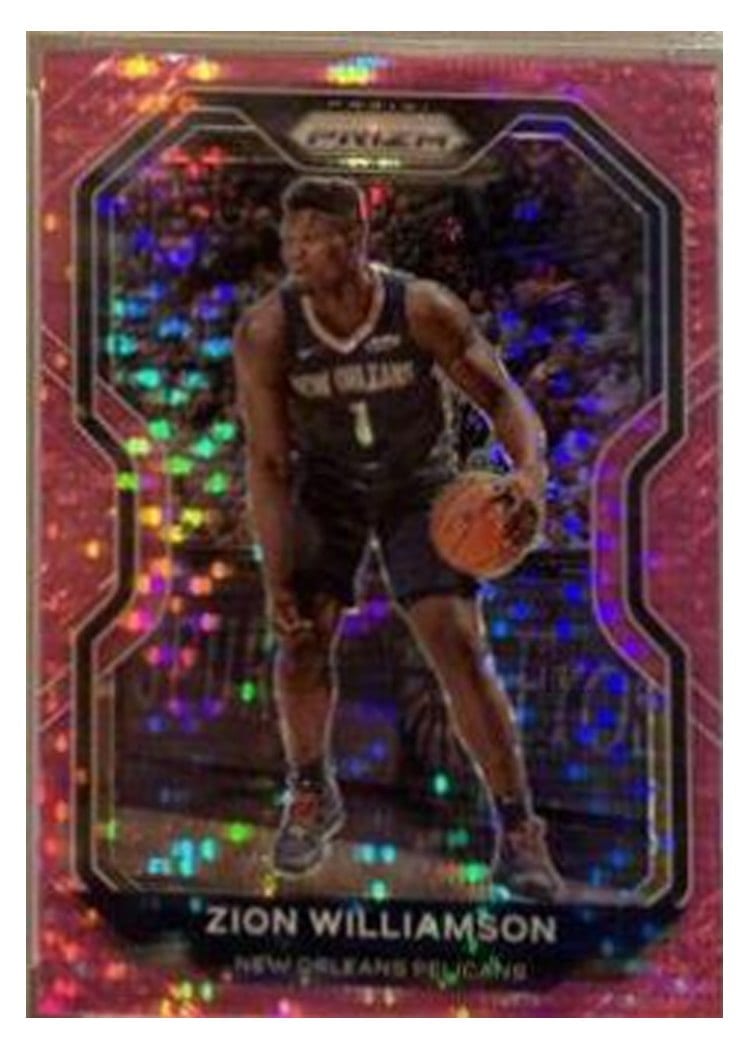 2020-21 Panini Prizm Base Set Zion Williamson #185 card