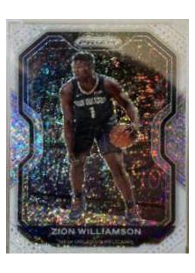 2020-21 Panini Prizm Base Set Zion Williamson #185 card