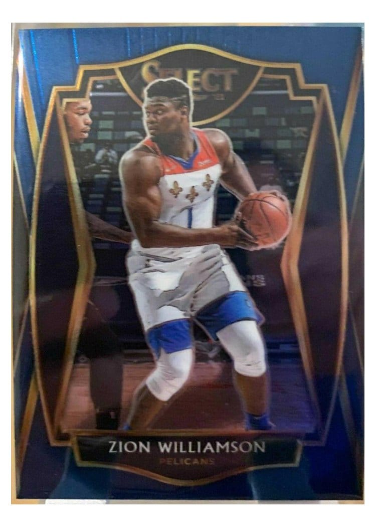 2020-21 Panini Select Base Set Zion Williamson #126 card