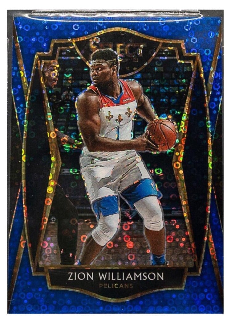 2020-21 Panini Select Base Set Zion Williamson #126 card