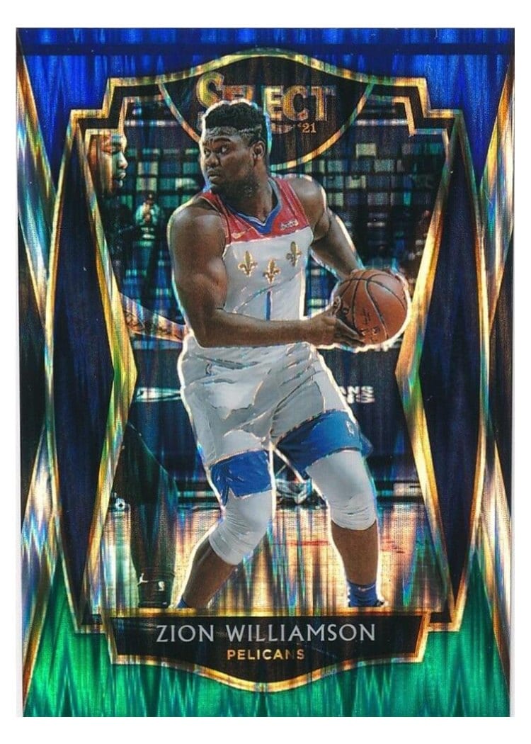 2020-21 Panini Select Base Set Zion Williamson #126 card