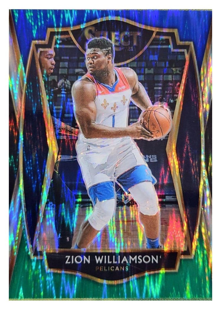 2020-21 Panini Select Base Set Zion Williamson #126 card