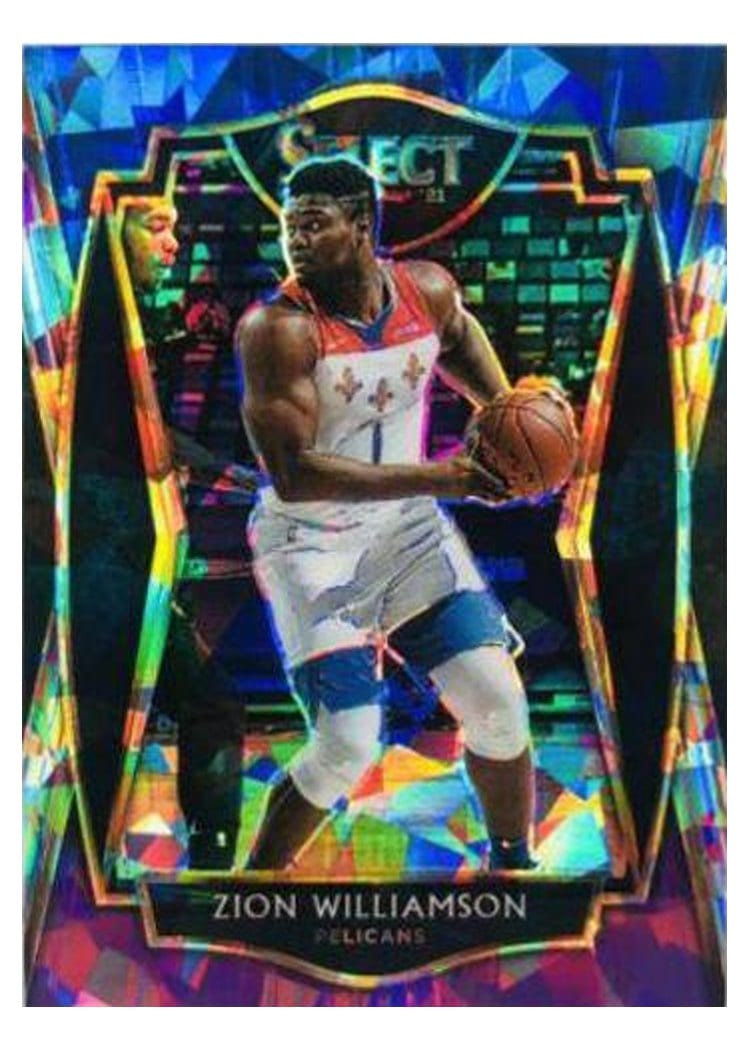 2020-21 Panini Select Base Set Zion Williamson #126 card