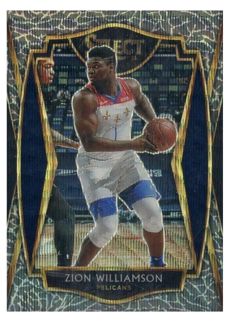 2020-21 Panini Select Base Set Zion Williamson #126 card