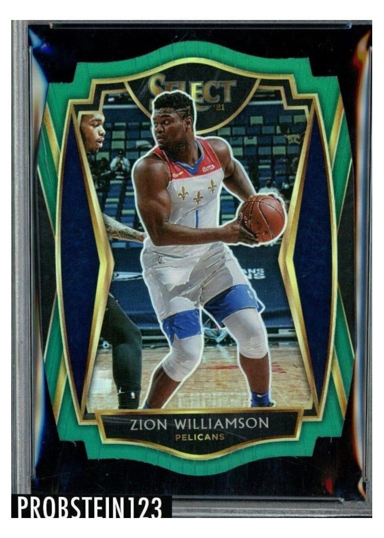 2020-21 Panini Select Base Set Zion Williamson #126 card