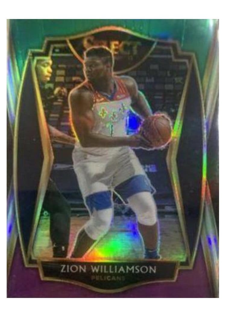 2020-21 Panini Select Base Set Zion Williamson #126 card