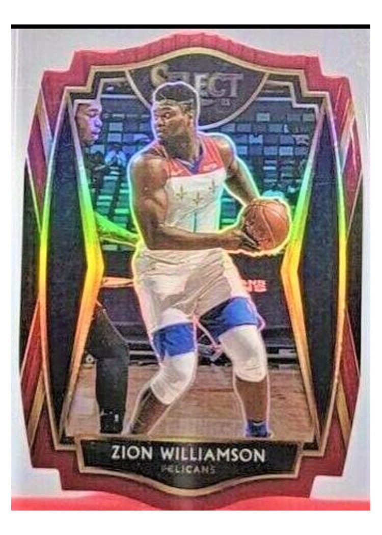 2020-21 Panini Select Base Set Zion Williamson #126 card