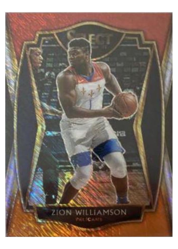 2020-21 Panini Select Base Set Zion Williamson #126 card