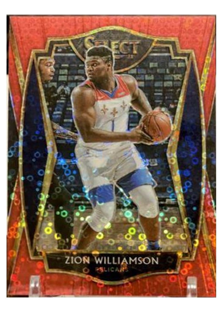 2020-21 Panini Select Base Set Zion Williamson #126 card