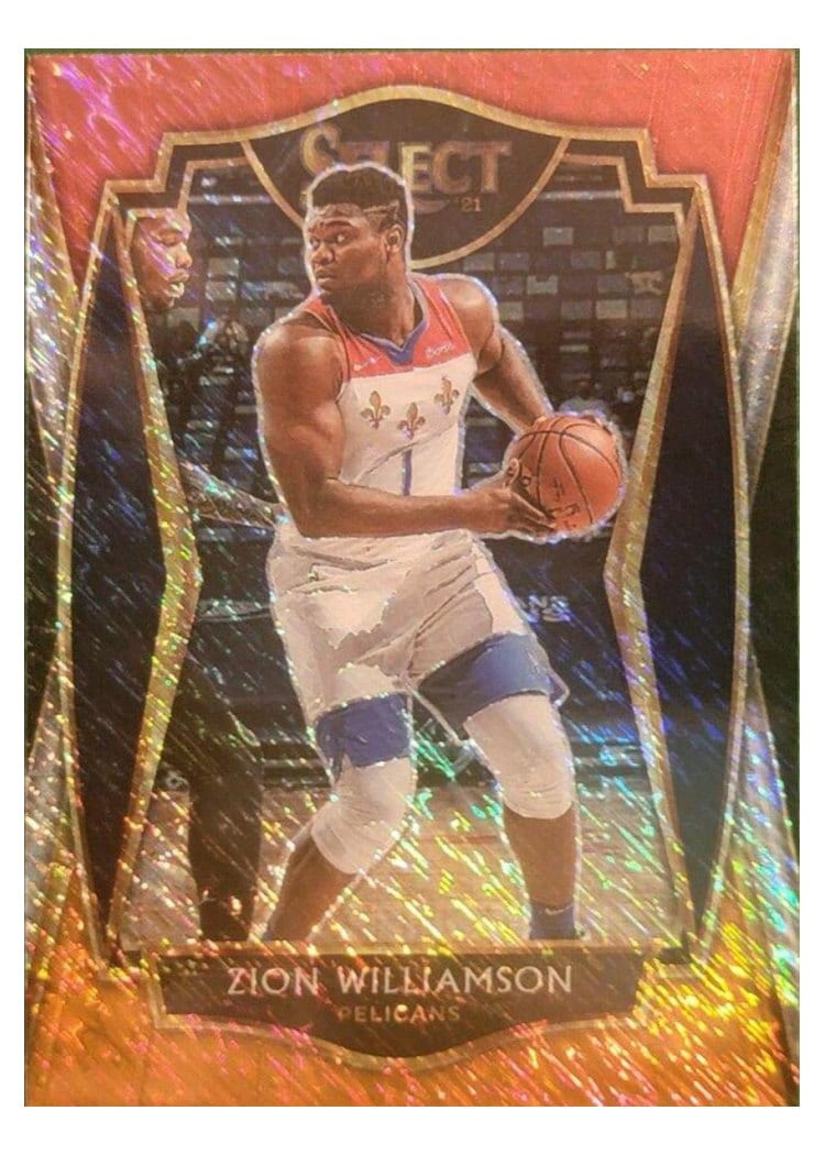 2020-21 Panini Select Base Set Zion Williamson #126 card