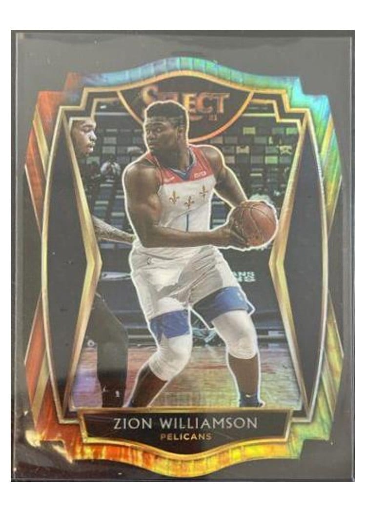 2020-21 Panini Select Base Set Zion Williamson #126 card