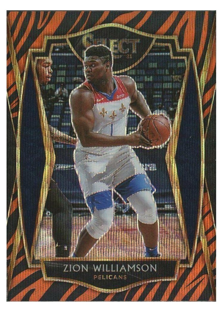 2020-21 Panini Select Base Set Zion Williamson #126 card