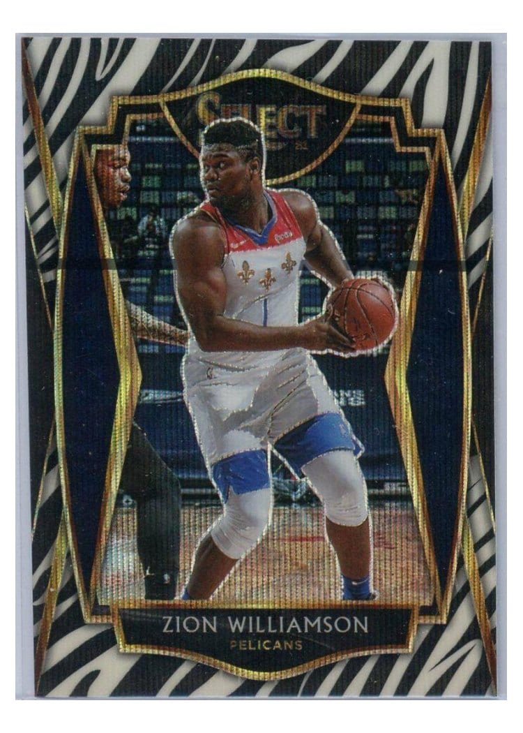2020-21 Panini Select Base Set Zion Williamson #126 card