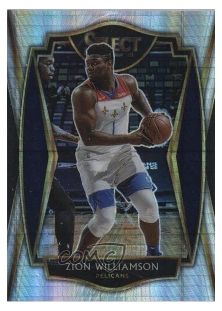 2020-21 Panini Select Base Set Zion Williamson #126 card