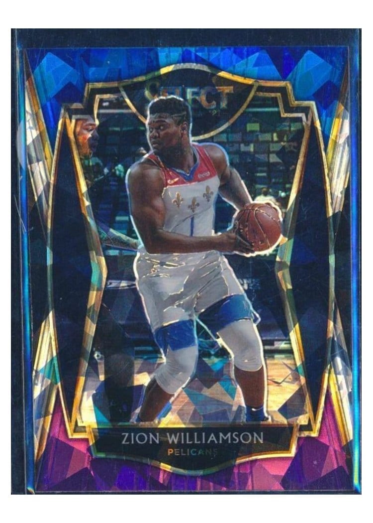2020-21 Panini Select Base Set Zion Williamson #213 card
