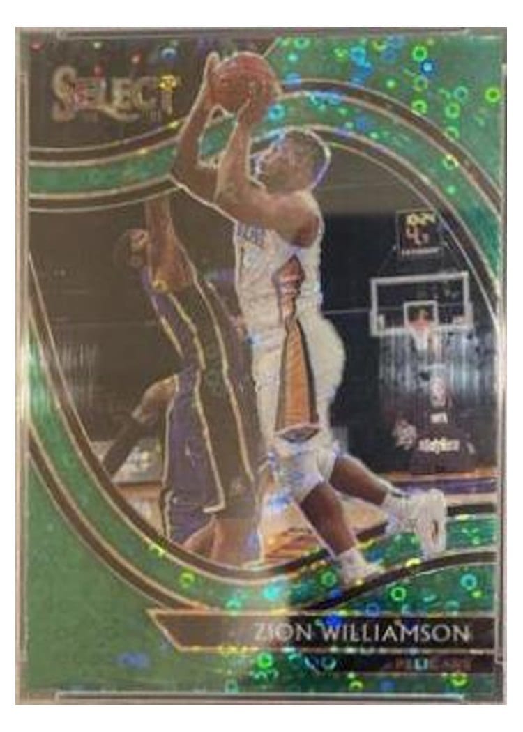 2020-21 Panini Select Base Set Zion Williamson #213 card
