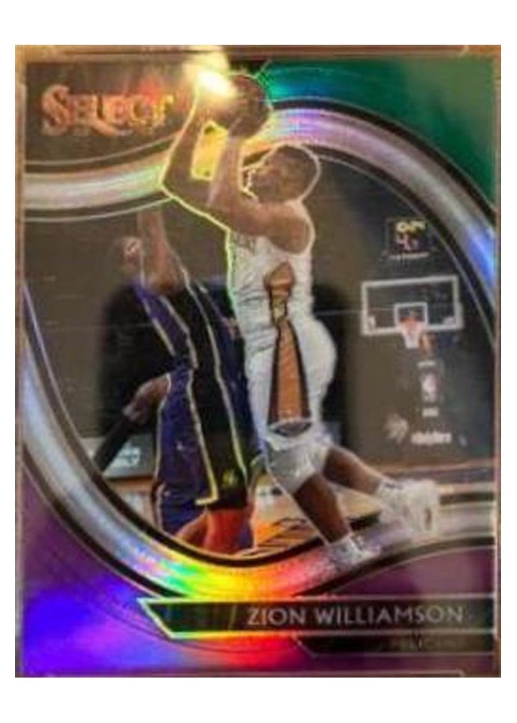 2020-21 Panini Select Base Set Zion Williamson #213 card